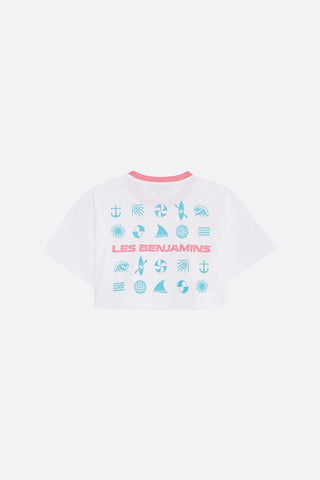 Les Benjamins - CROP TEE 002