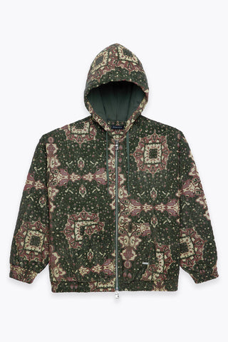 Les Benjamins - CARPET JACQUARD ZIP HOODIE