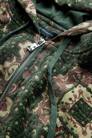 Les Benjamins - CARPET JACQUARD ZIP HOODIE