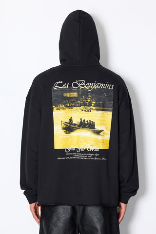 Les Benjamins - LIFEBOAT PRINTED HOODIE