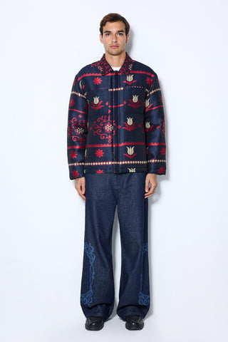 Les Benjamins - JACQUARD SHIRT JACKET