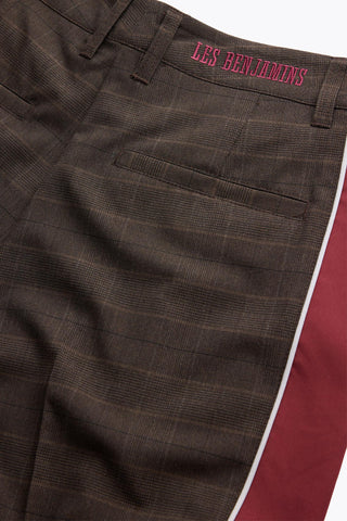 Les Benjamins - CHECKED TRACK PANTS