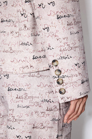 Les Benjamins - PRINTED BLAZER