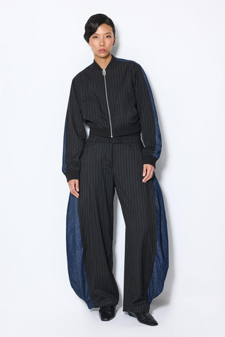 Les Benjamins - DENIM DETAILED PANTS