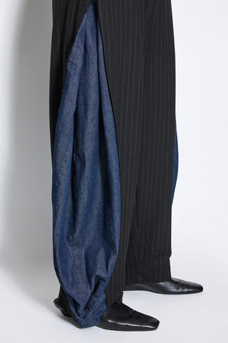Les Benjamins - DENIM DETAILED PANTS