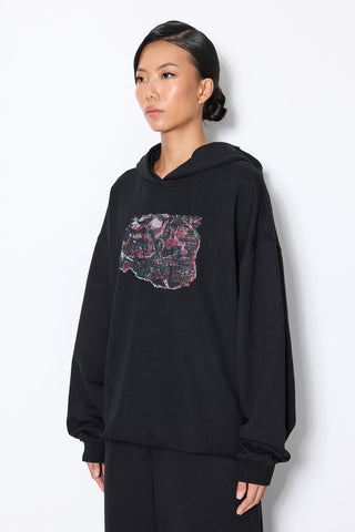 Les Benjamins - MAP PRINTED HOODIE