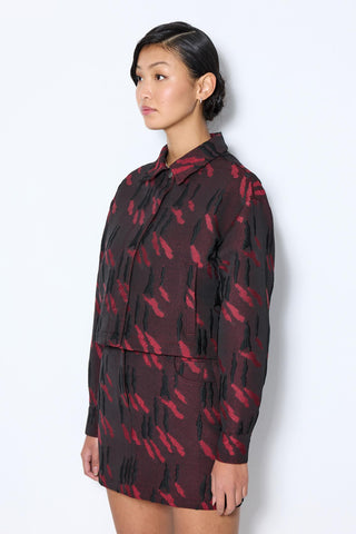 Les Benjamins - SHADOW JAQCUARD JACKET