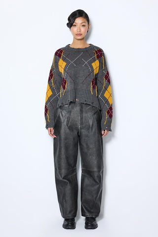 Les Benjamins - ARGYLE SWEATER