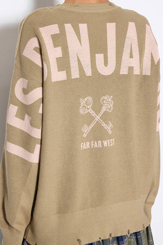 Les Benjamins - BACK PRINTED SWEATER