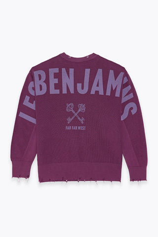 Les Benjamins - BACK PRINTED SWEATER