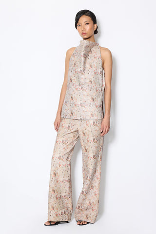 Les Benjamins - PRINTED LEATHER PANTS