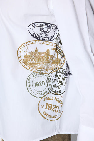 Les Benjamins - STAMP PRINTED SHIRT