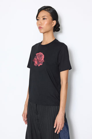 Les Benjamins - ROSE PRINTED TEE