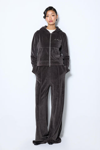 Les Benjamins - VELVET ZIP HOODIE