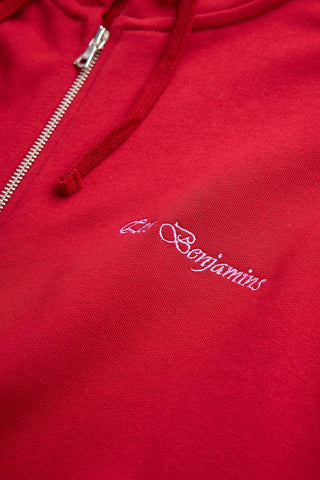 Les Benjamins - HAIR COMB PRINTED ZIP HOODIE