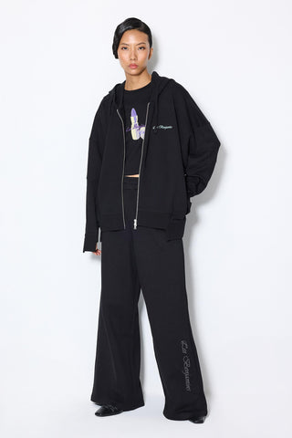 Les Benjamins - HAIR COMB PRINTED ZIP HOODIE